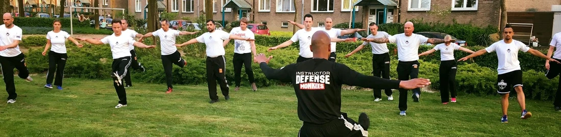 Krav Maga workshop buiten